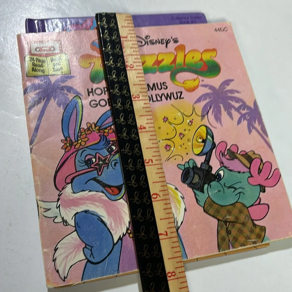WUZZLES BOOK 1980s wuzzel book Wizzles Books WALT DISNEY WUZZLES BOOKS